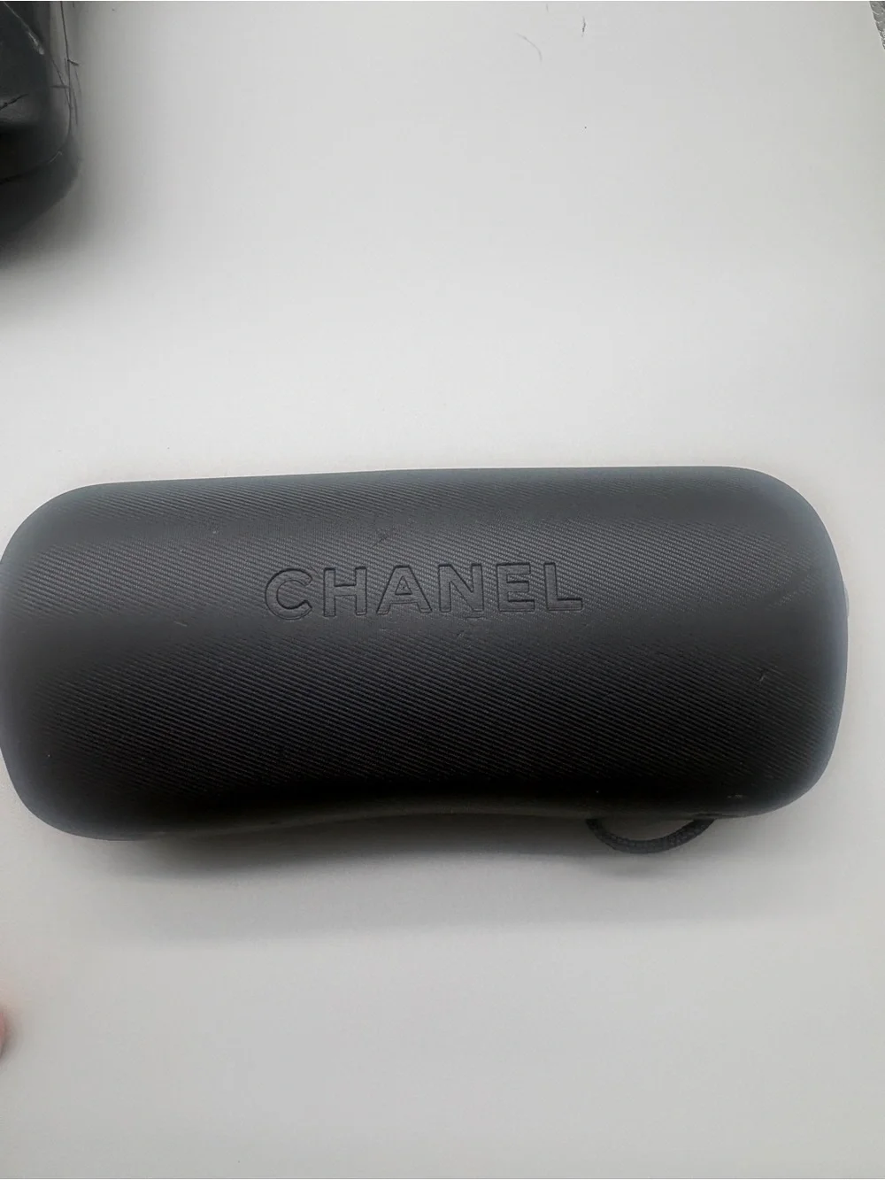 Chanel 5113 Camellia Tortoise Oversized Sunglasses With Case